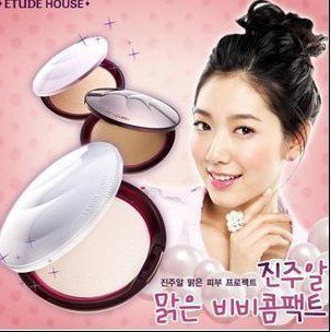 爱丽公主屋珍珠精华BB防晒粉饼SPF30PA+++