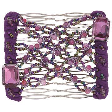紫罗兰色宝石发夹