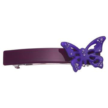 紫色金属发夹
