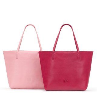 粉红色系购物袋