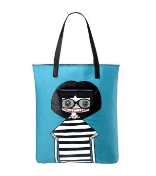 MISS MARC 3D系列SHOPPER蓝色购物袋