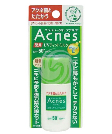 曼秀雷敦Acnes药用抗痘防晒隔离霜SPF30+（spf50）