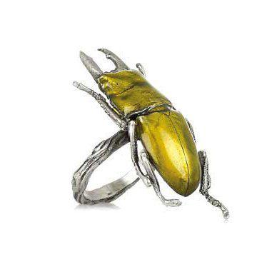 甲虫造型戒指