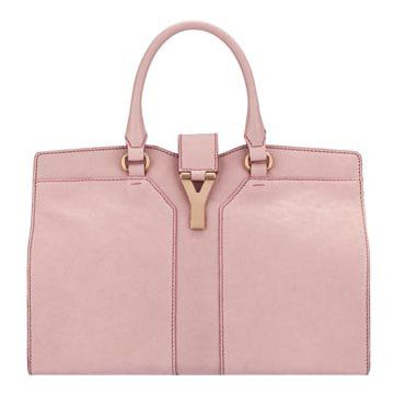 粉色牛皮手提包