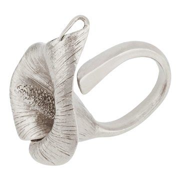 2012秋冬海芋造型银戒指