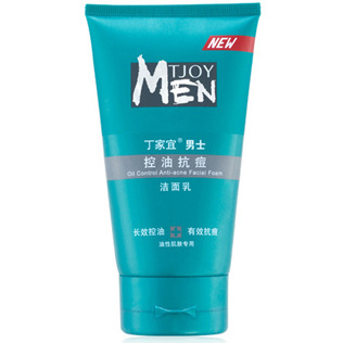丁家宜男士控油抗痘洁面乳